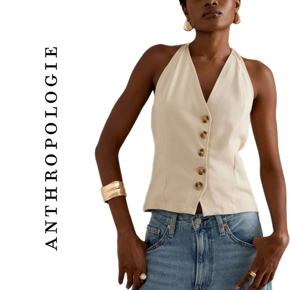 Anthropologie Halter Vest - Picture 5 of 15